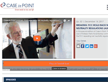Tablet Screenshot of caseinpoint.org